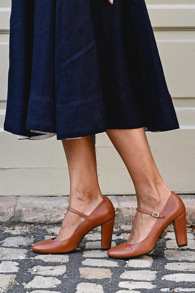 Caella™ | Elegante sandalen met banden en een compacte hak, perfect voor elke gelegenheid