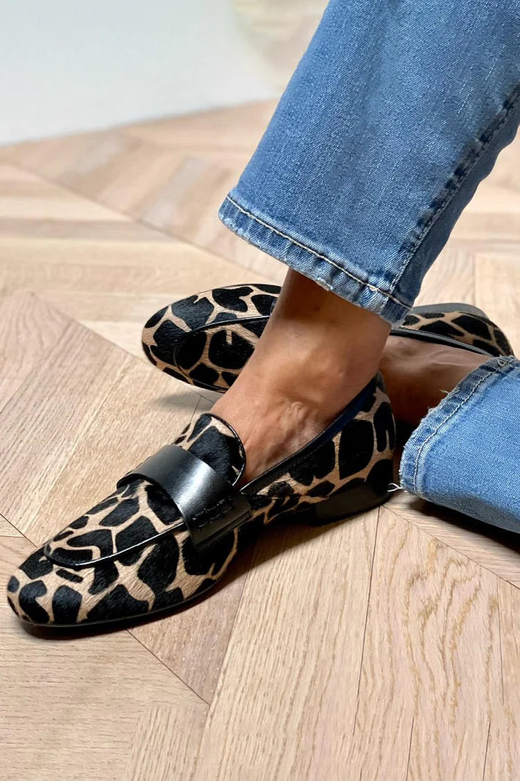 SOFIA | DIERENPRINT LOAFERS