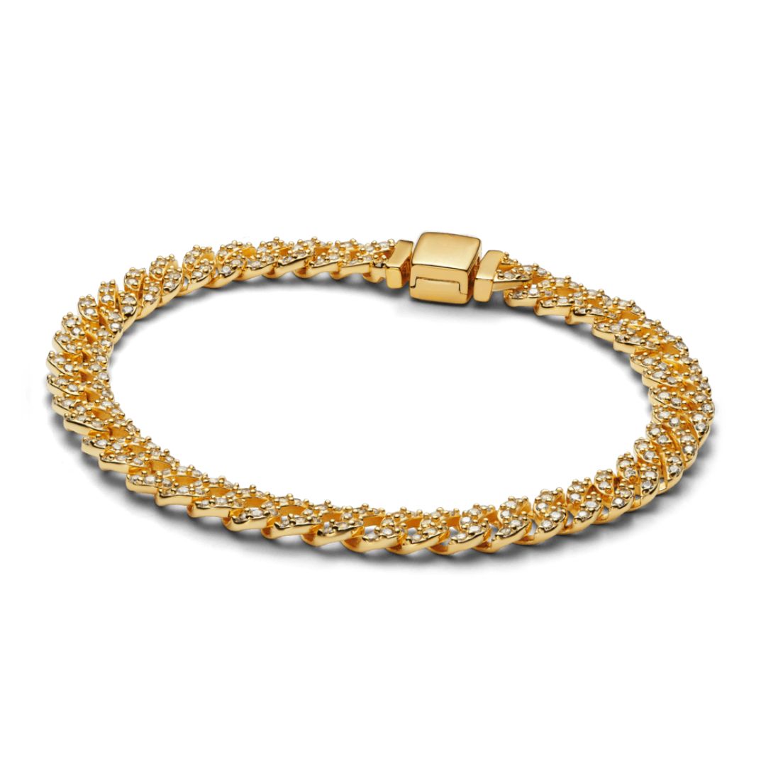 Cubaans armband in moissaniet