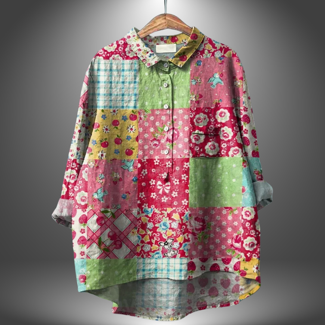 Hilda | Blouse met bloemenprint