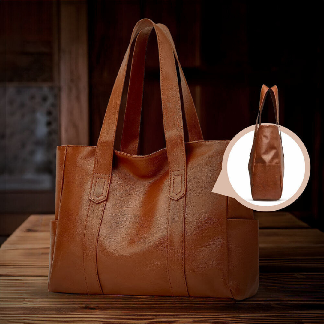 Martha | Klassieke Leren Tas
