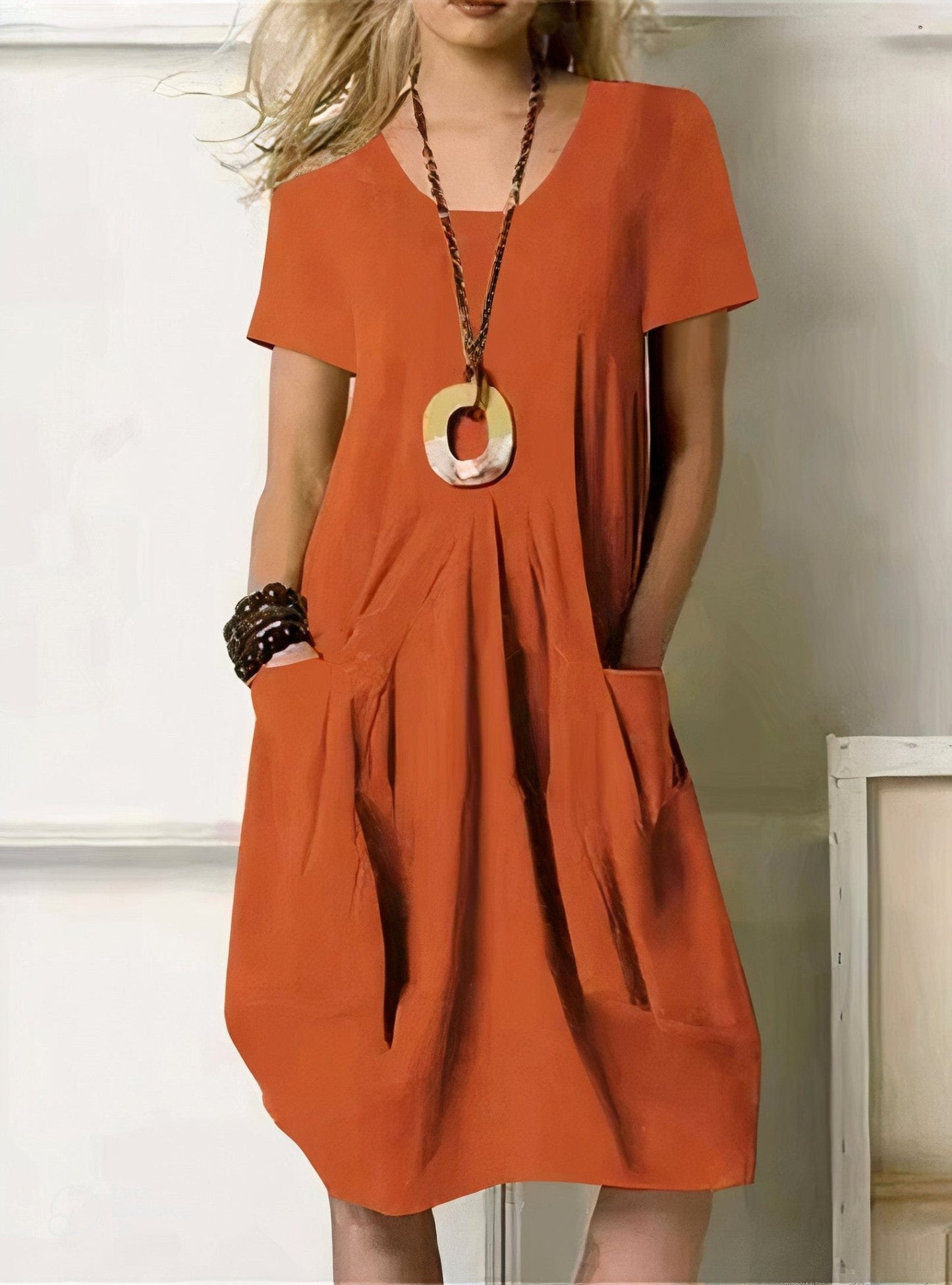 Kwani | Gemakkelijke Casual Flow Jurk