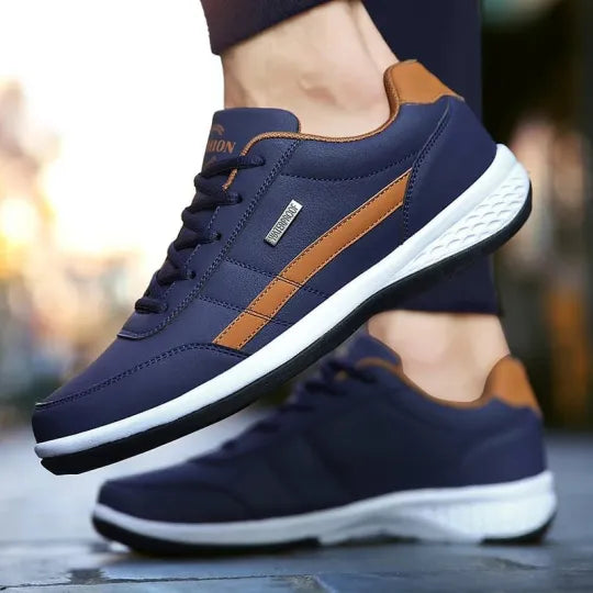 CloudWalks™ | Leren orthopedische herenschoenen