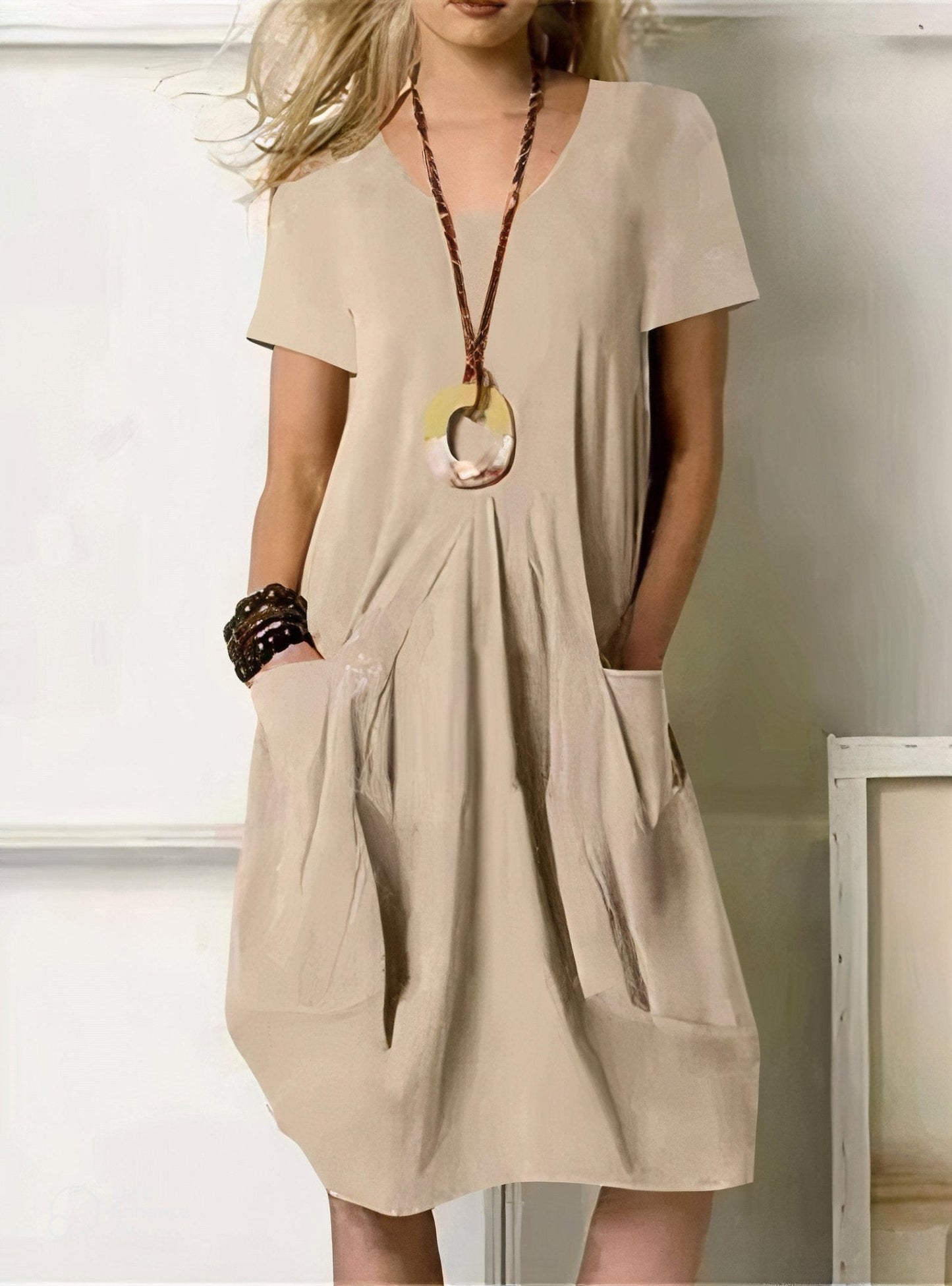 Kwani | Gemakkelijke Casual Flow Jurk