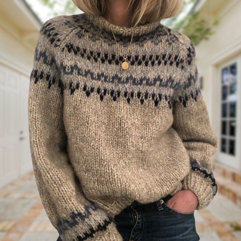 Layla | Gezellige Retro-Trui