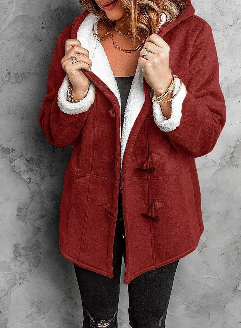 Mara | Dames Fleece Jack met Capuchon