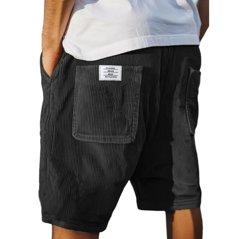 Lenoir | Korte Broek van Chique Fluweel