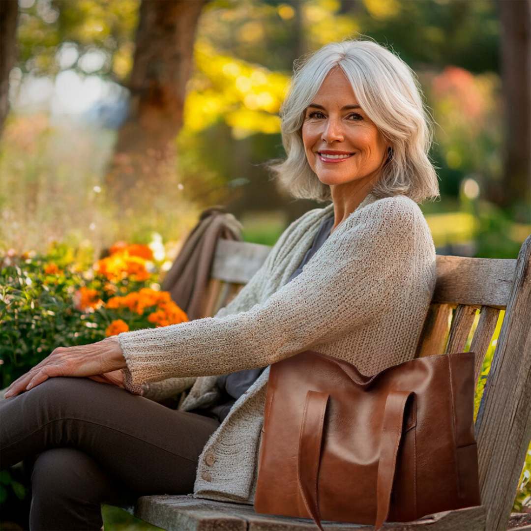 Martha | Klassieke Leren Tas