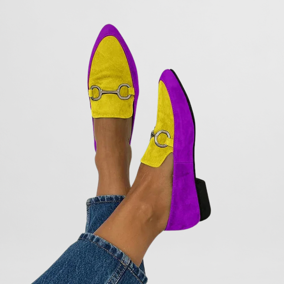 Lorette | Kleurrijke en Elegante Boho Loafers