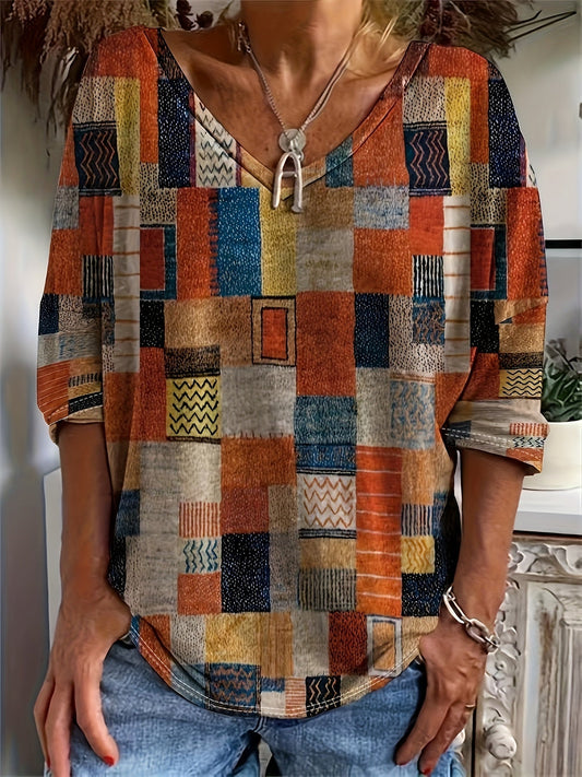 Kleurrijke Zomerblouse