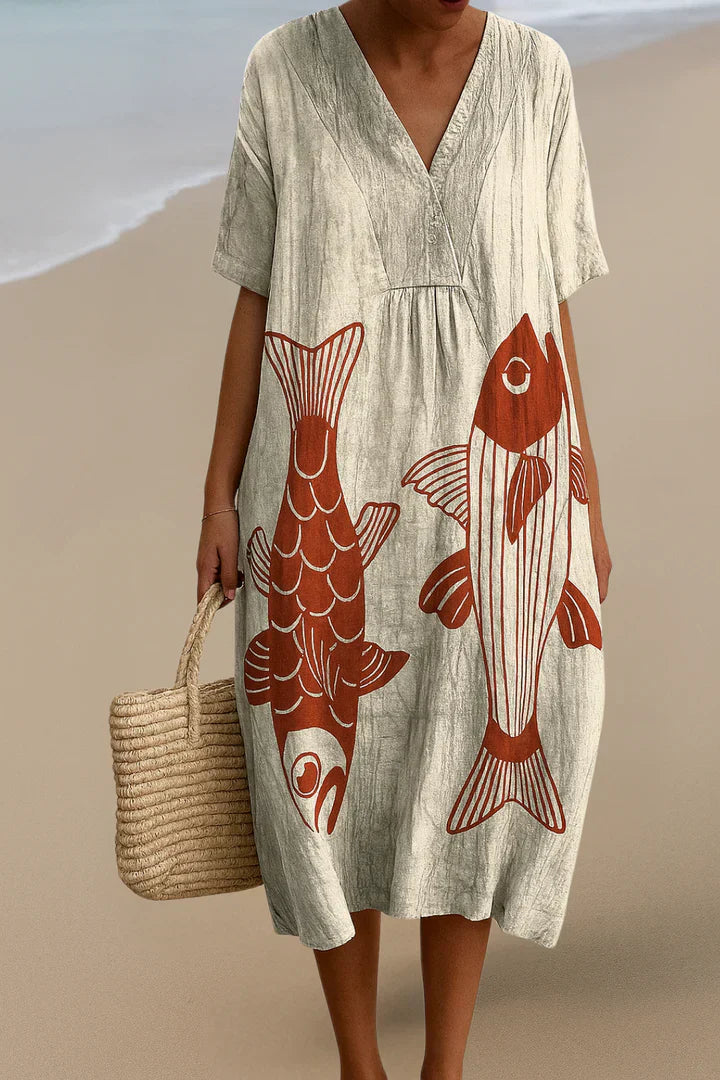 ELARA | KUNST-INSPIRERENDE JURK