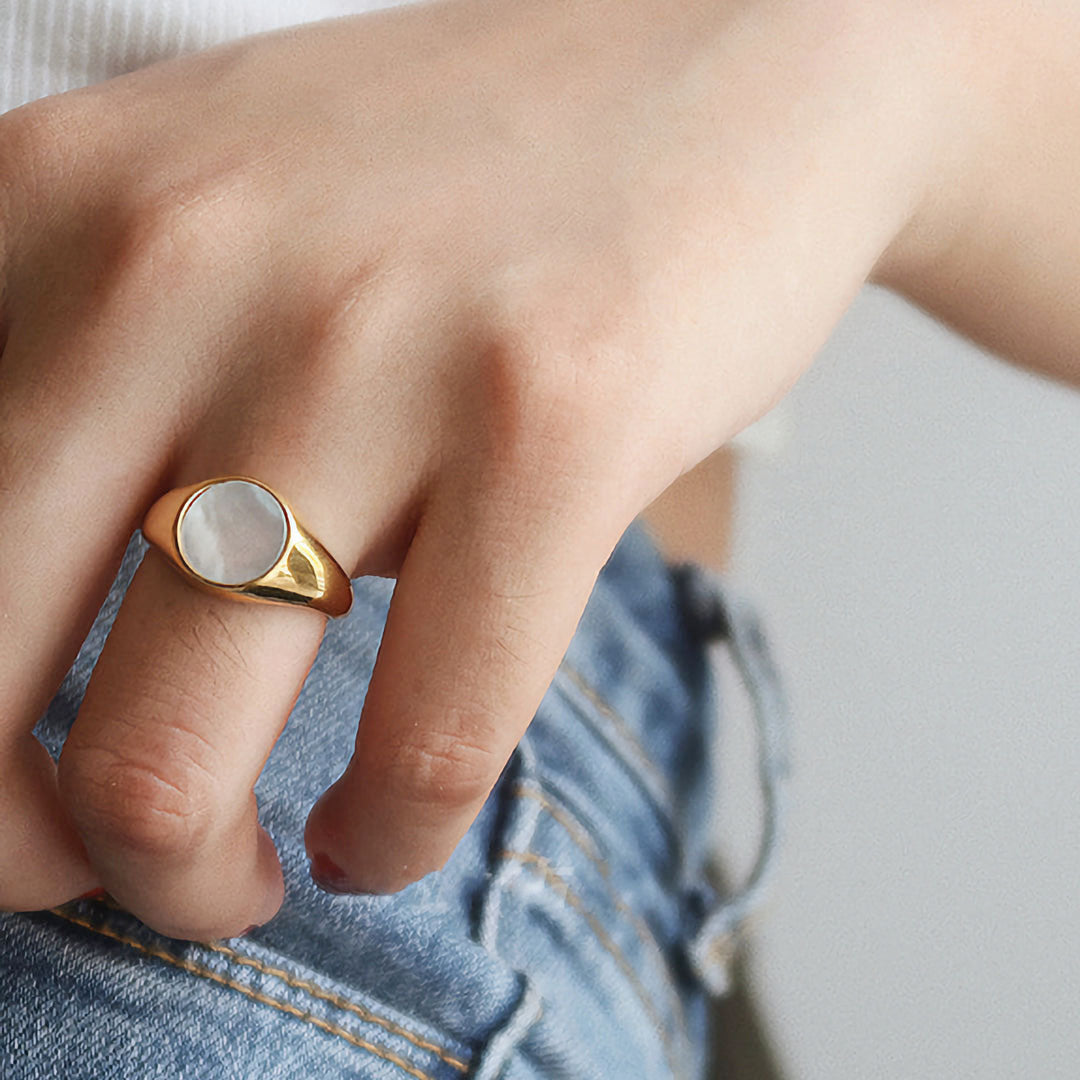 Moederparel Ring