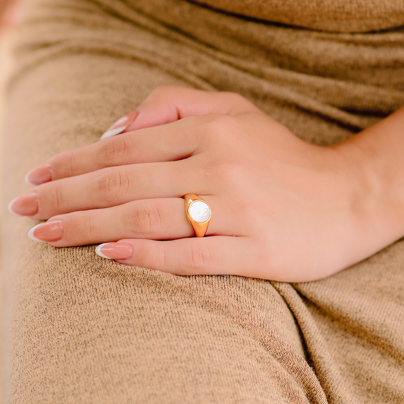 Moederparel Ring
