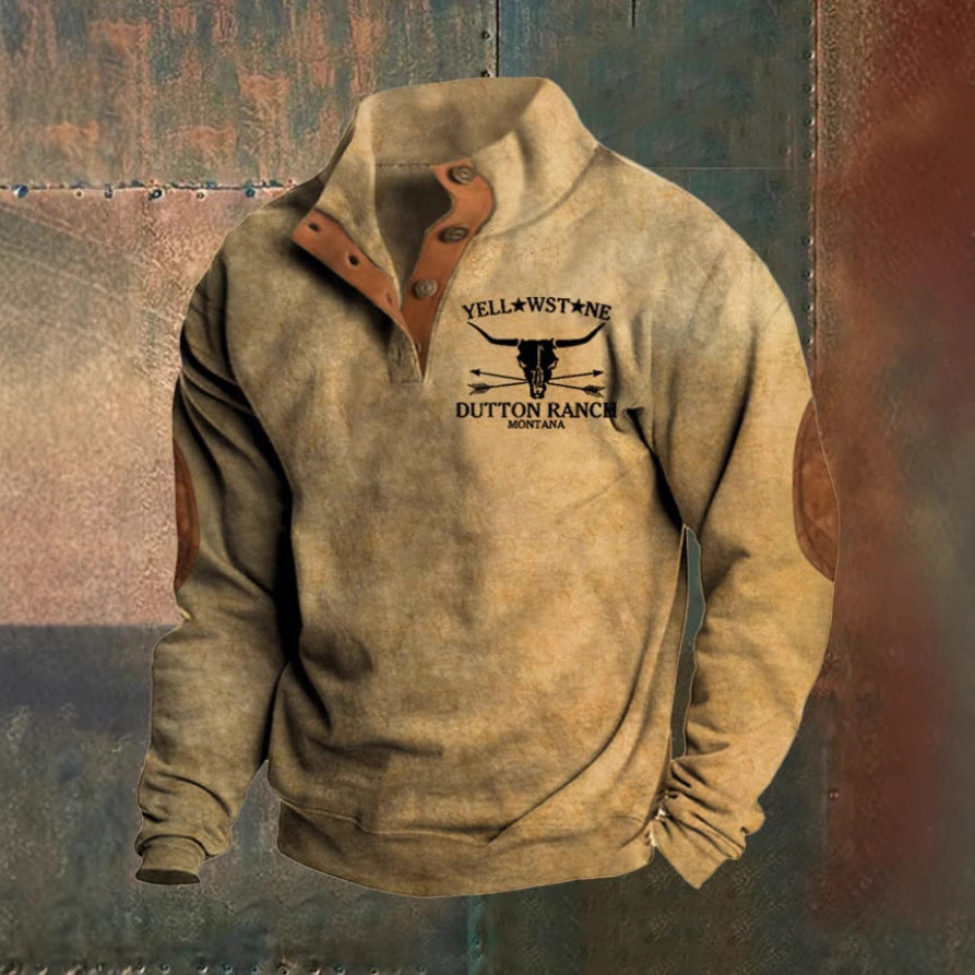 Logan | Vintage Hoge Hals Trui