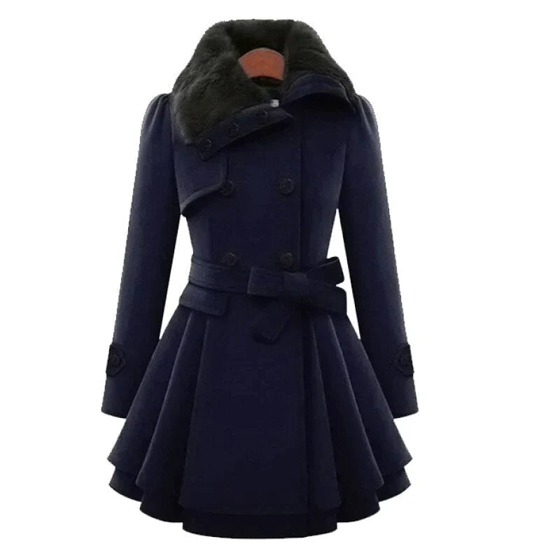 Yena | Stijlvolle trenchcoat met zachte voering