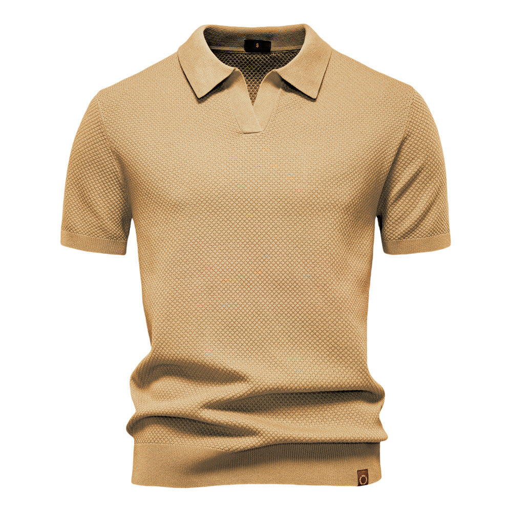 Ulrich | Gestructureerde Polo-Shirt