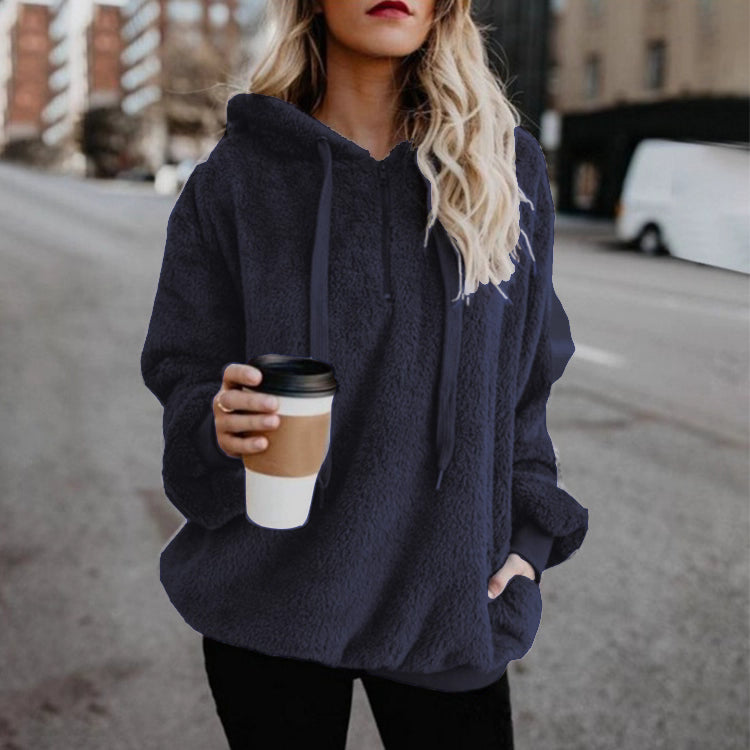 Opal | Stijlvolle Lange Mouwen Hoodie Jas