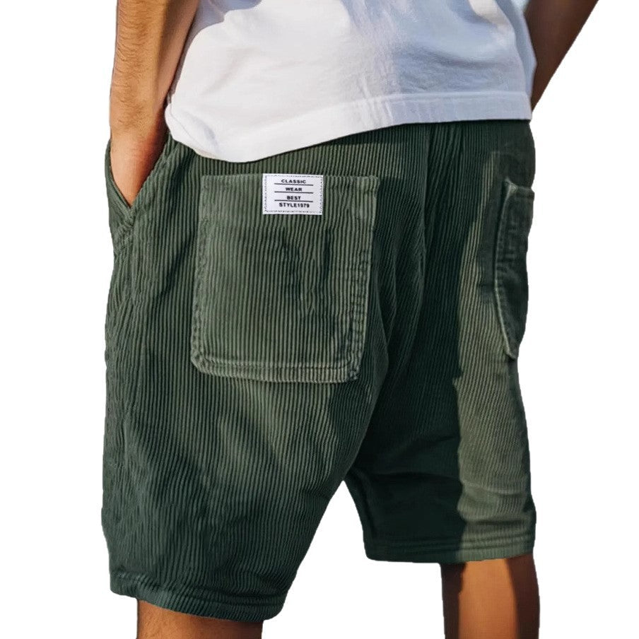 Lenoir | Korte Broek van Chique Fluweel