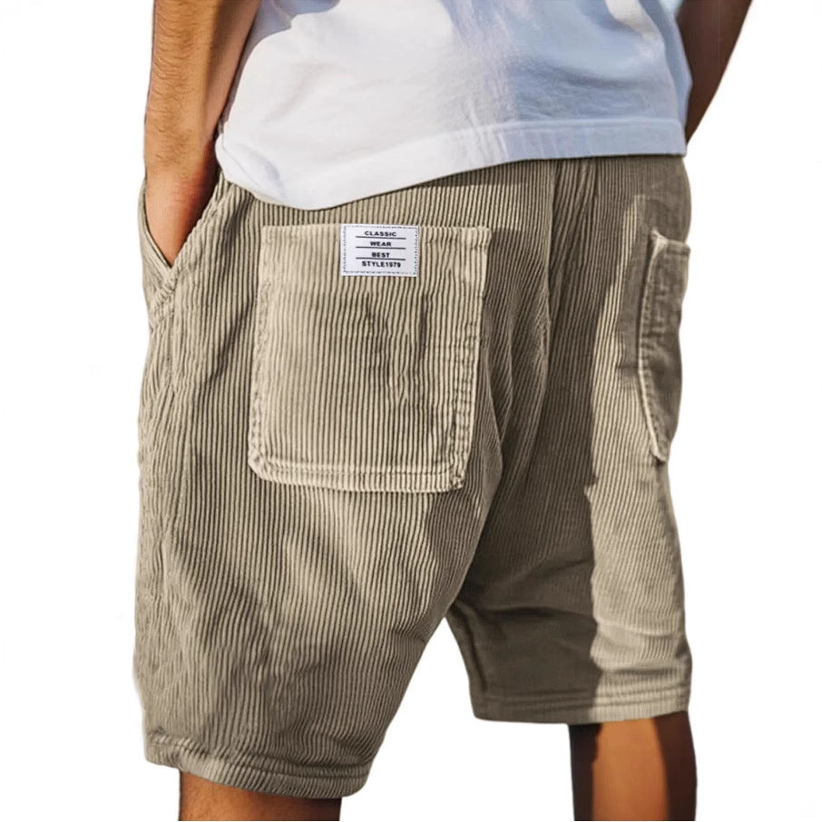 Lenoir | Korte Broek van Chique Fluweel