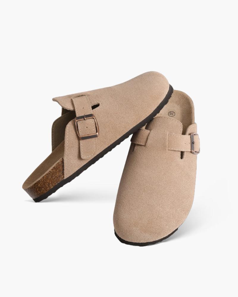 Oude Geld Suède Schoenen voor een Elegante en Klassieke Stijl