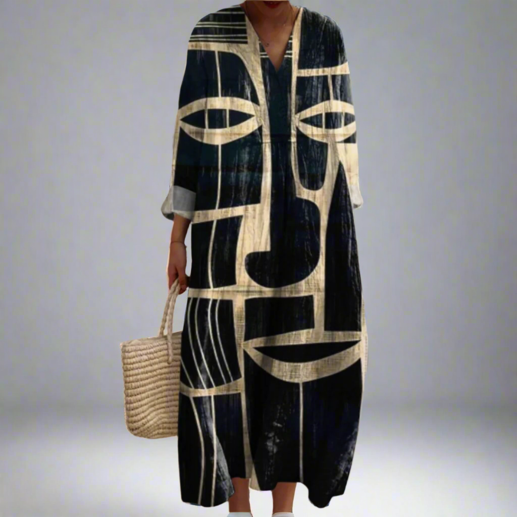 Lorna | Klassieke Maxi-jurk