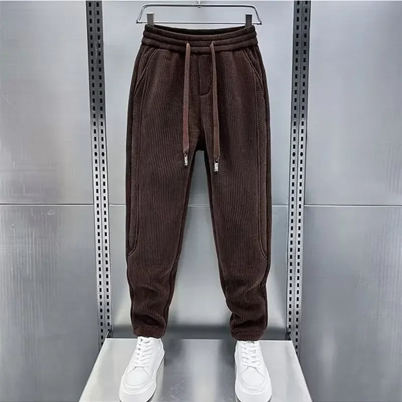 Raven | Trendy broek in ribstijl