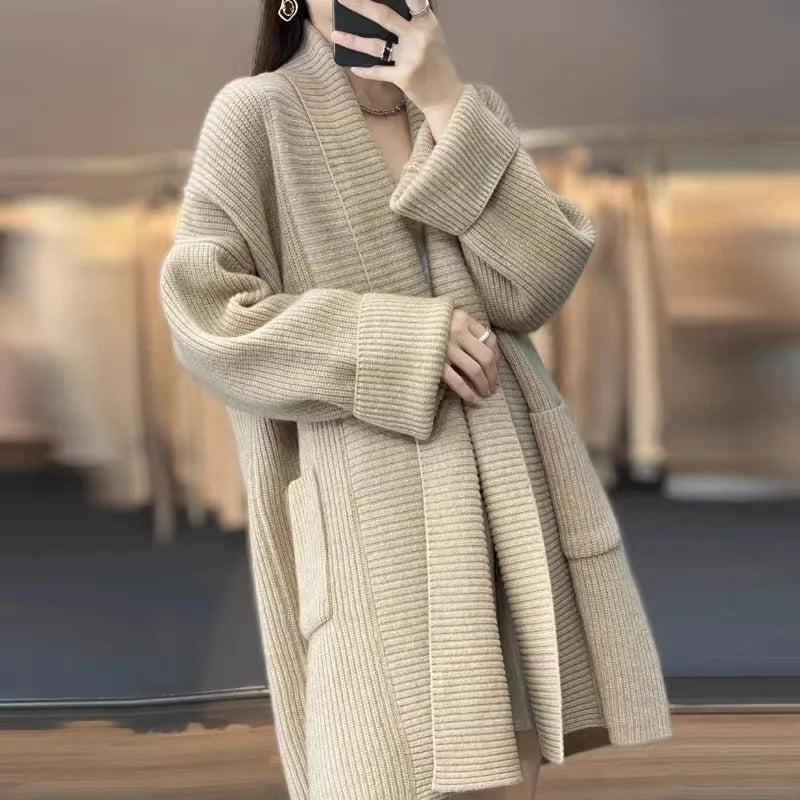 Stella | Elegant warm gebreid vest