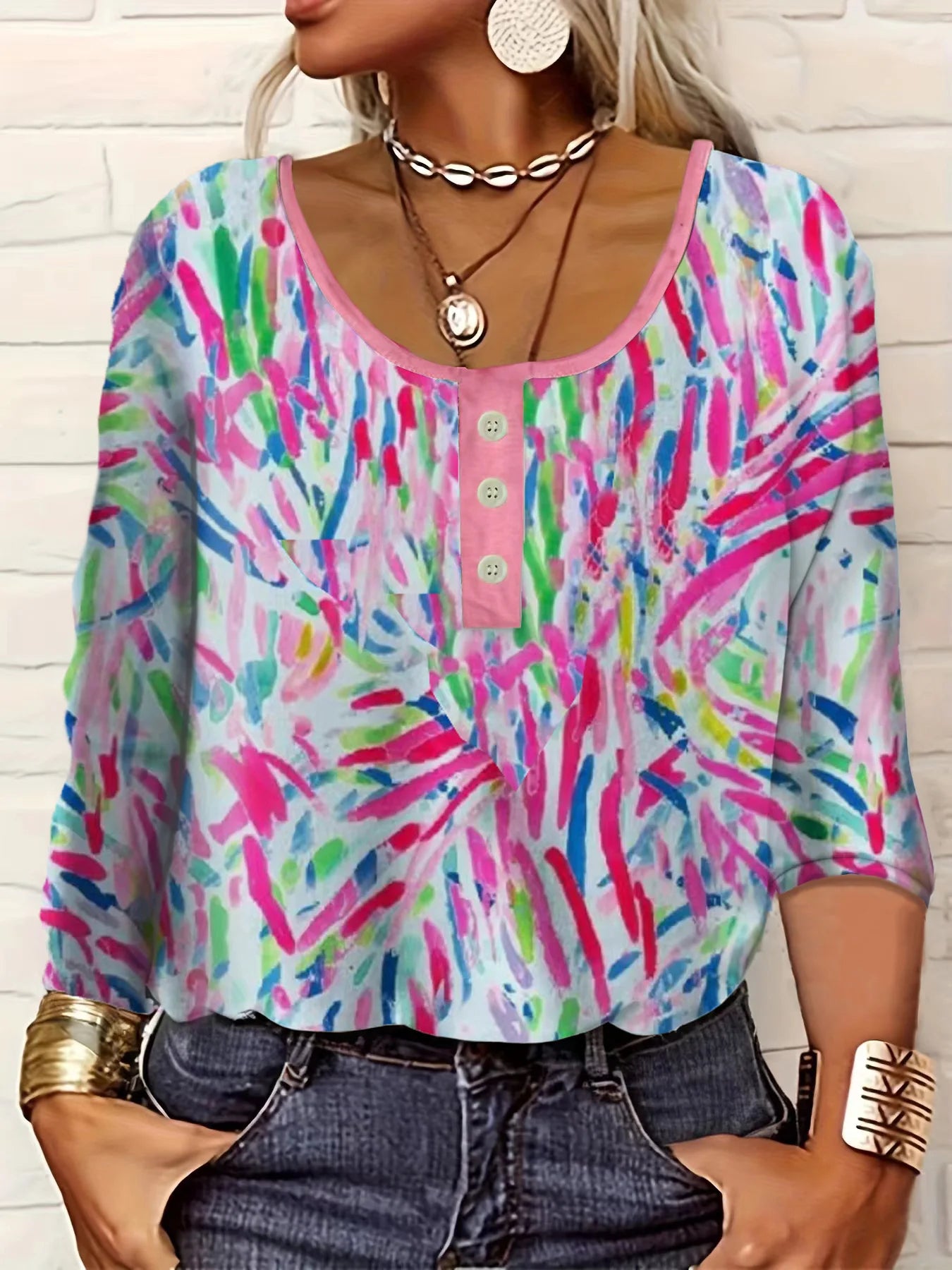 Monica | Stijlvolle boho blouse