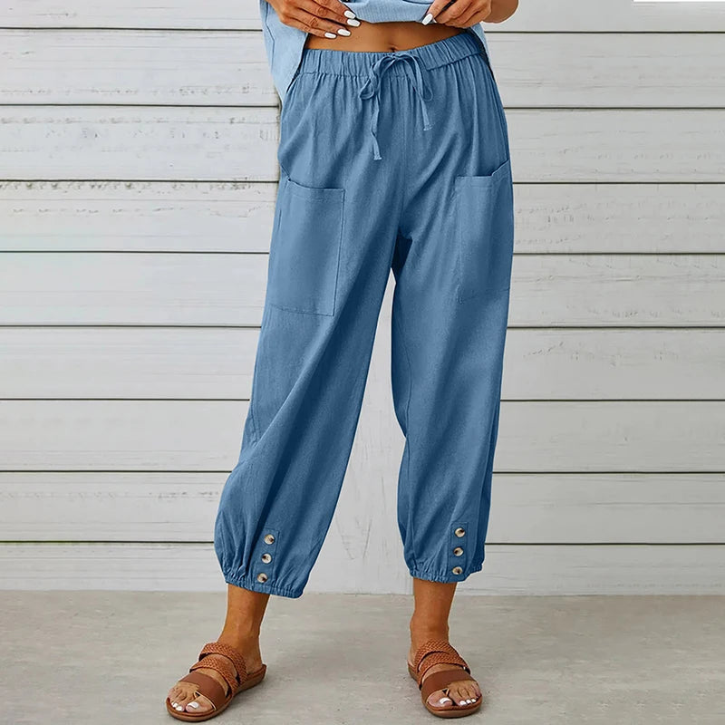 Dolly | Casual broek met losse fit