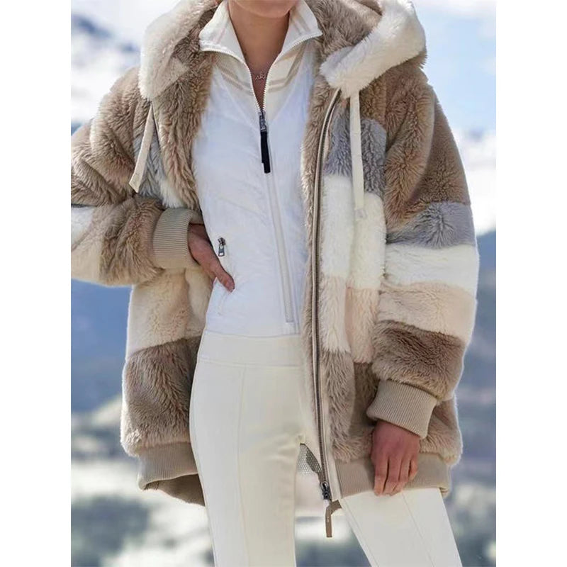 Charlotte | Premium warme jas met capuchon