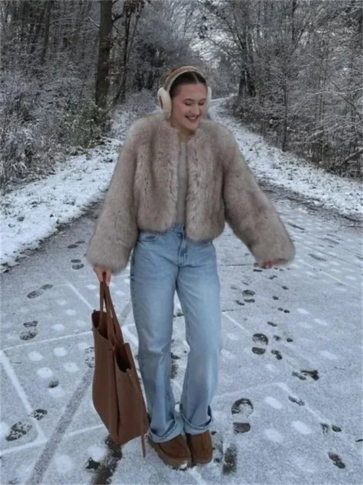 Cora | Elegante loszittende winterjas
