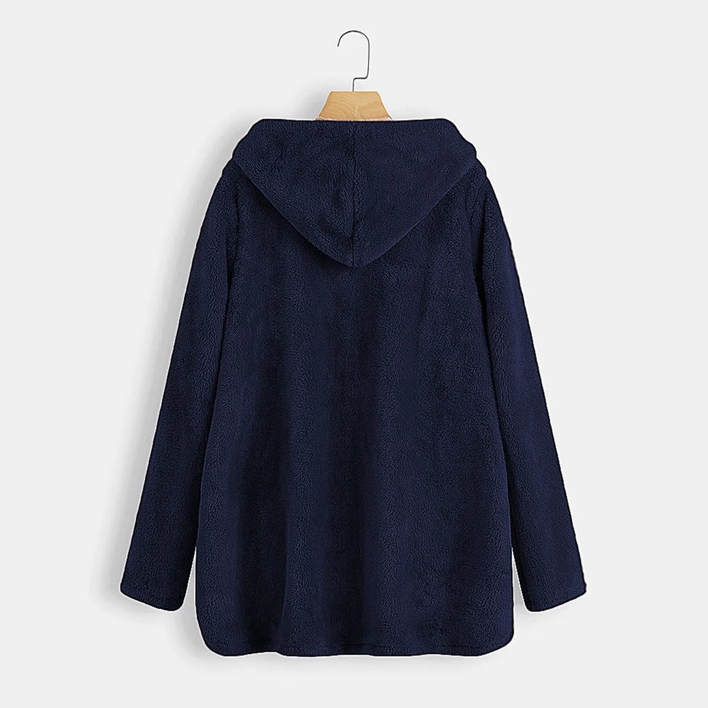 Ella | Comfortabele jas met lange mouwen en capuchon