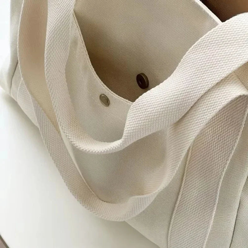 Teresa | Ruime canvas schoudertas