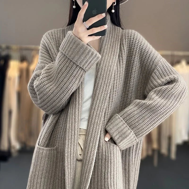 Stella | Elegant warm gebreid vest