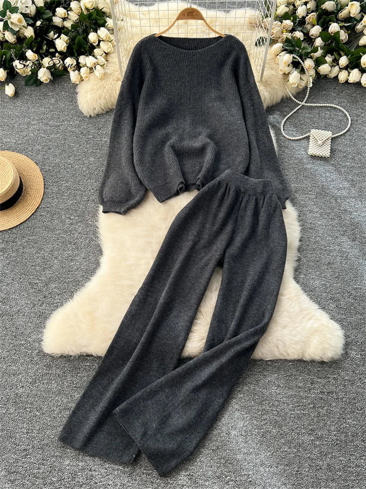 Mila | Elegante Trui & Broek Set
