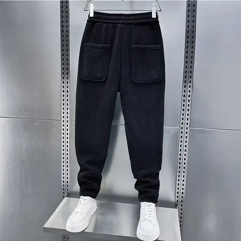 Raven | Trendy broek in ribstijl