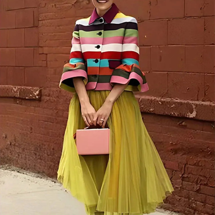 Bianca | Kleurrijke blazer