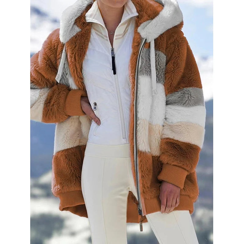 Charlotte | Premium warme jas met capuchon