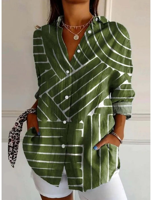 Nina | Chique gestreepte blouse