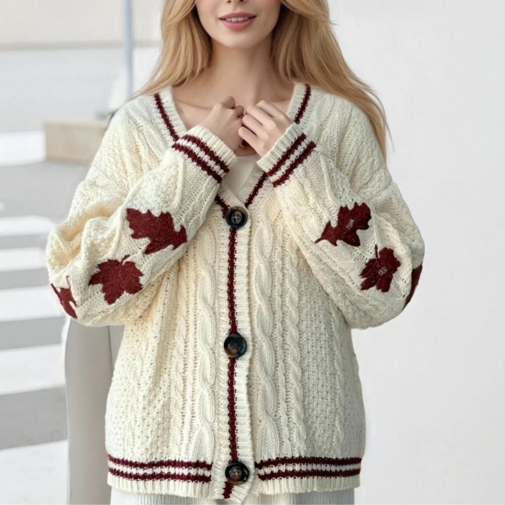 Francesca | Zachte geborduurde vest