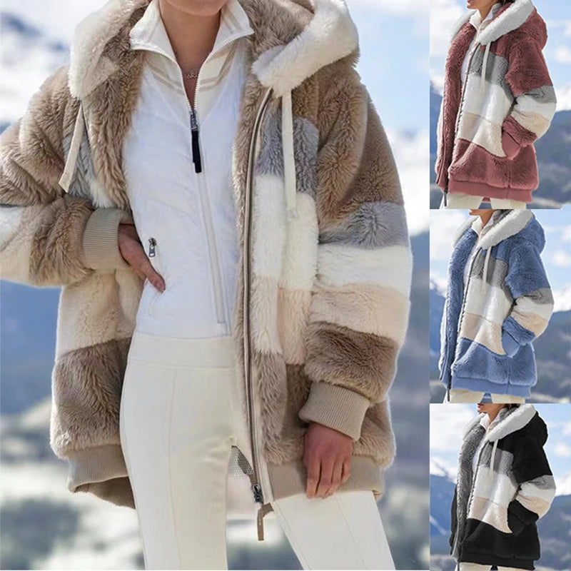 Charlotte | Premium warme jas met capuchon
