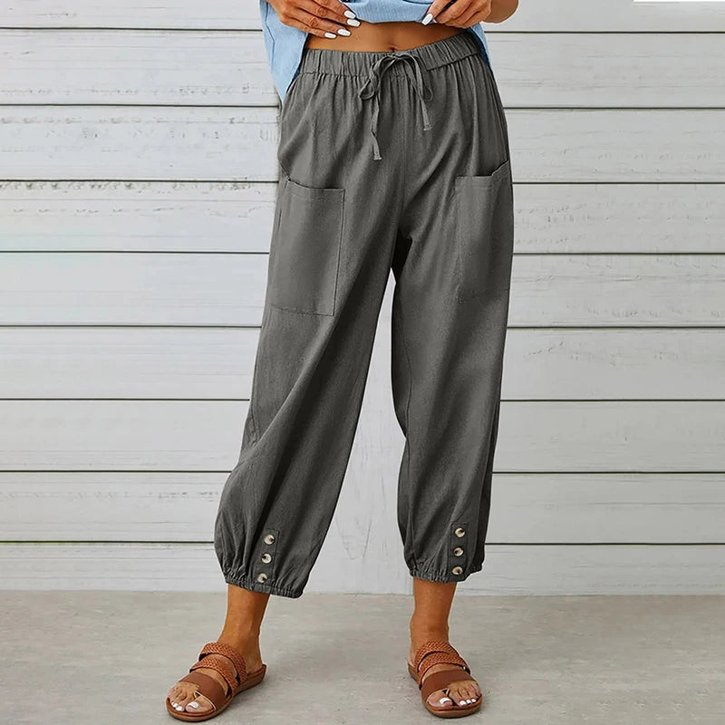 Dolly | Casual broek met losse fit