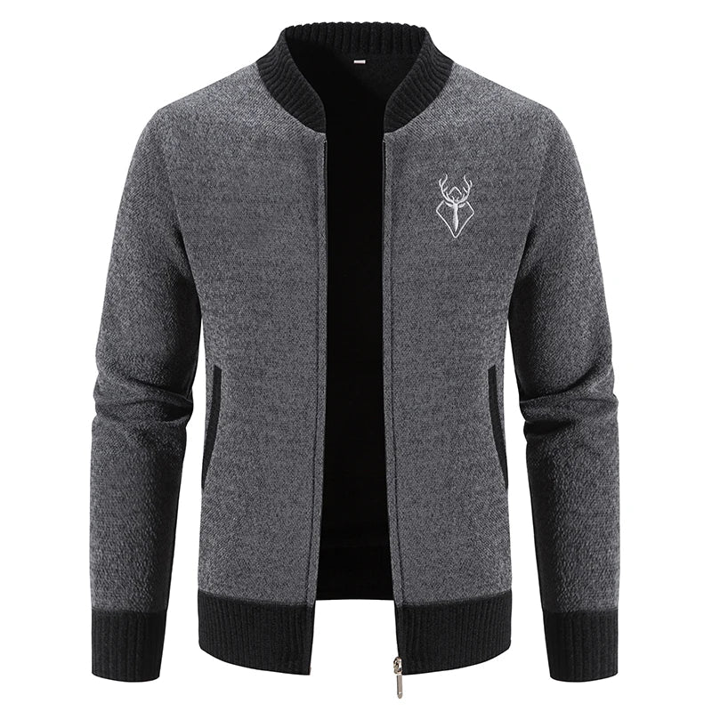 Magnus | warm vest met rits