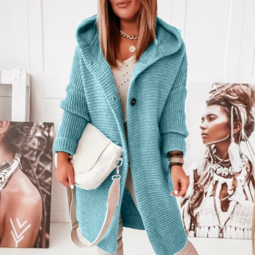 Layla | Lange mouwen met knoopjas voor dames
