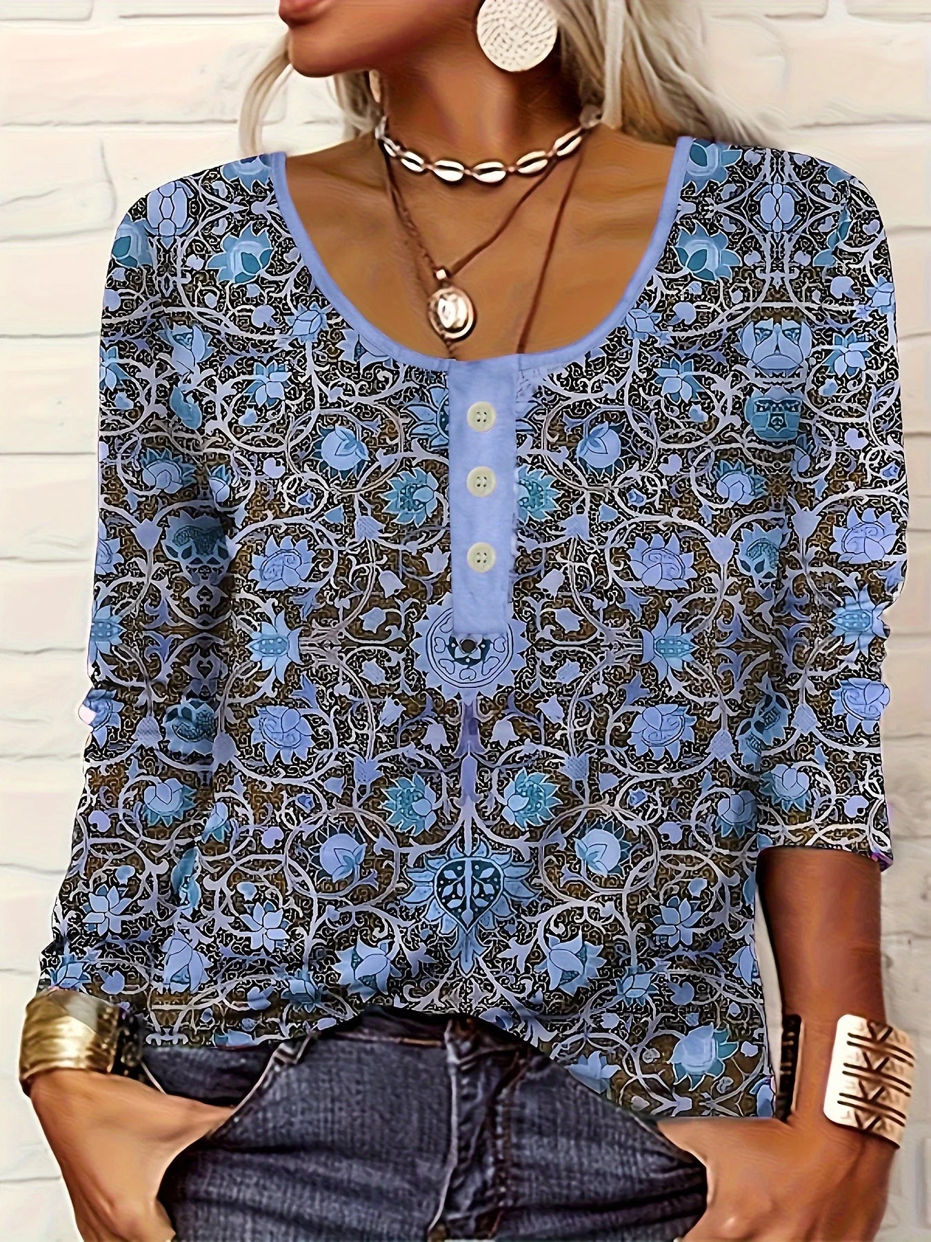 Monica | Stijlvolle boho blouse