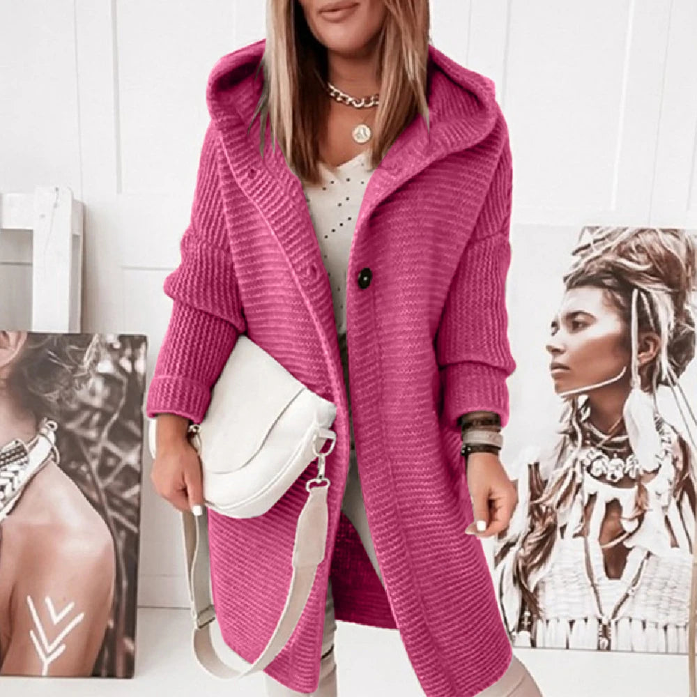 Layla | Lange mouwen met knoopjas voor dames