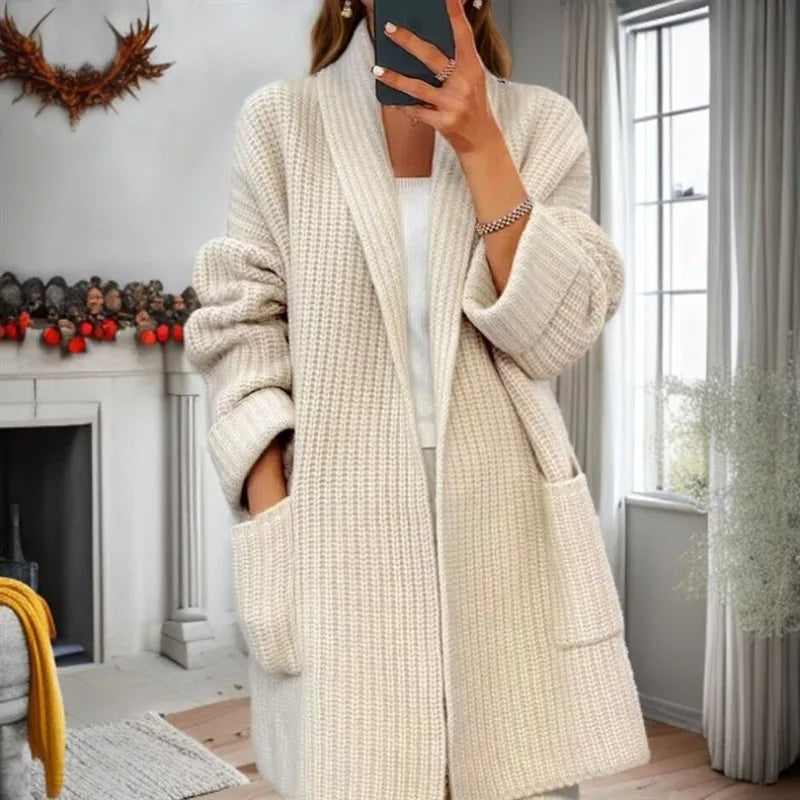 Stella | Elegant warm gebreid vest