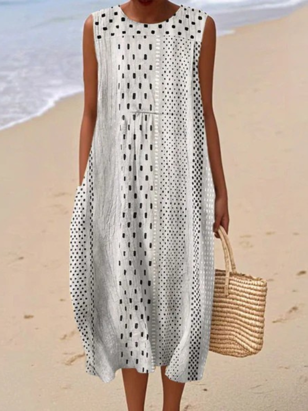 Thea | Casual Midi Jurk