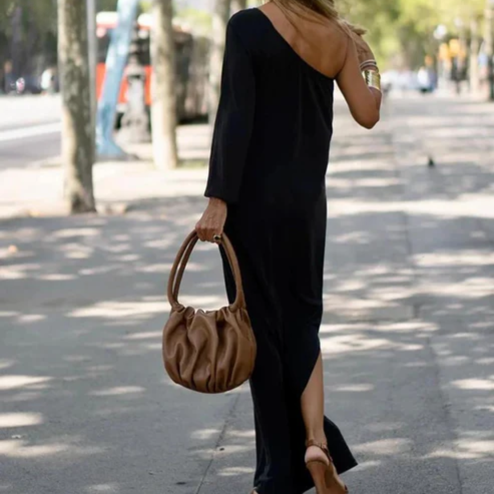 Colette | Elegante one-shoulder jurk