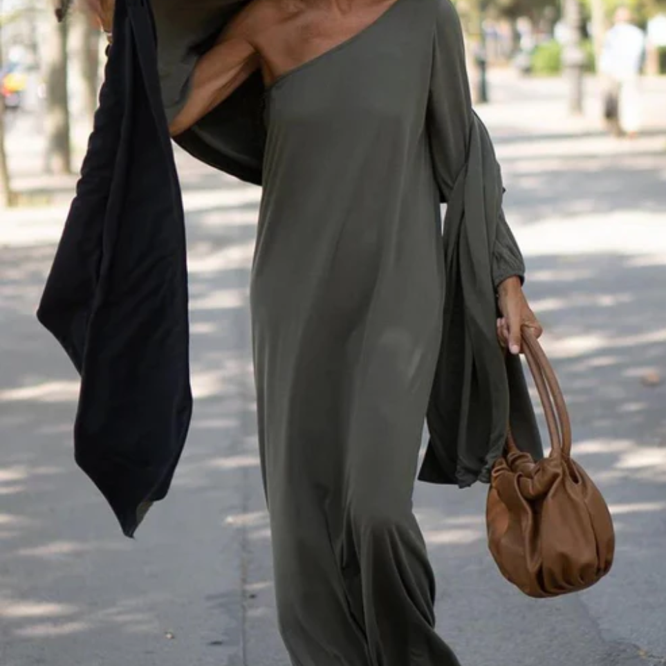 Colette | Elegante one-shoulder jurk